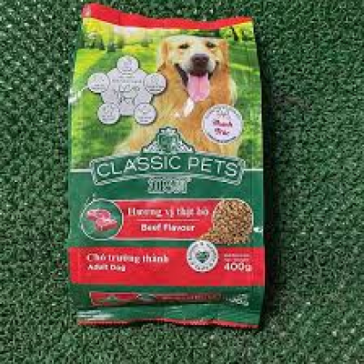 Thức ăn hạt  Classic Pets hương vị bò