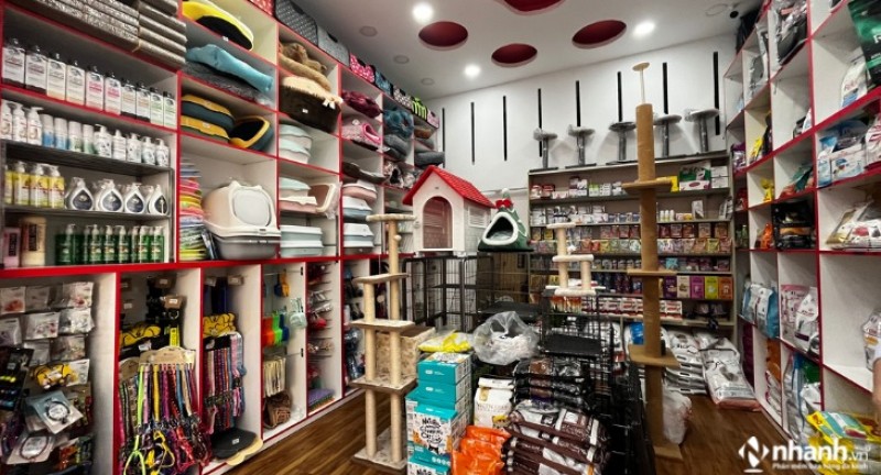 Tổng quan cửa hàng đồ thú cưng