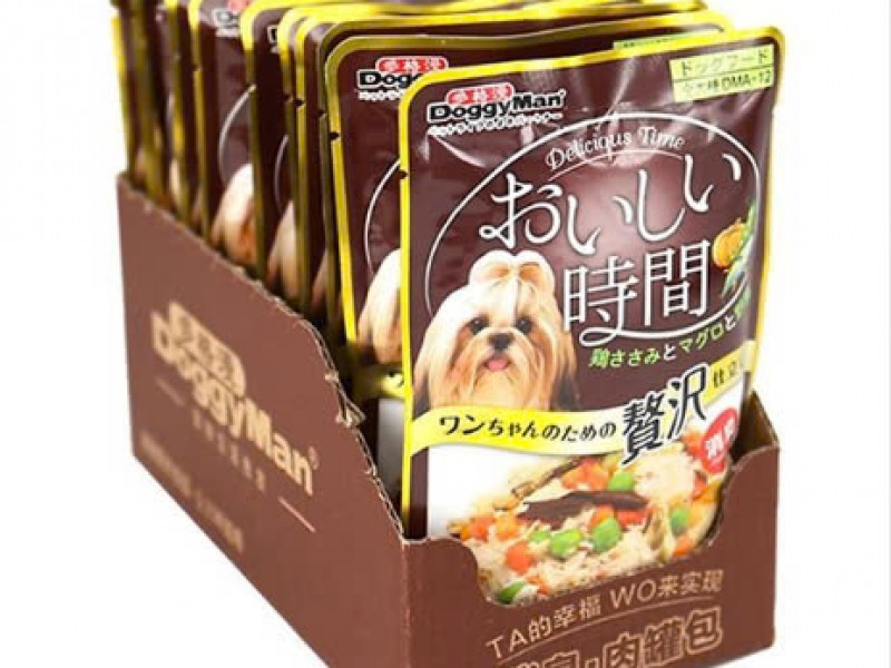 Pate cho chó Doggyman Thịt gà đóng gói