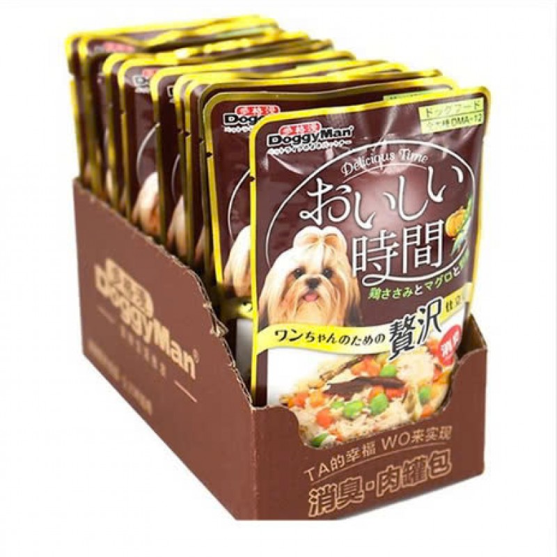 Pate cho chó Doggyman Thịt gà đóng gói