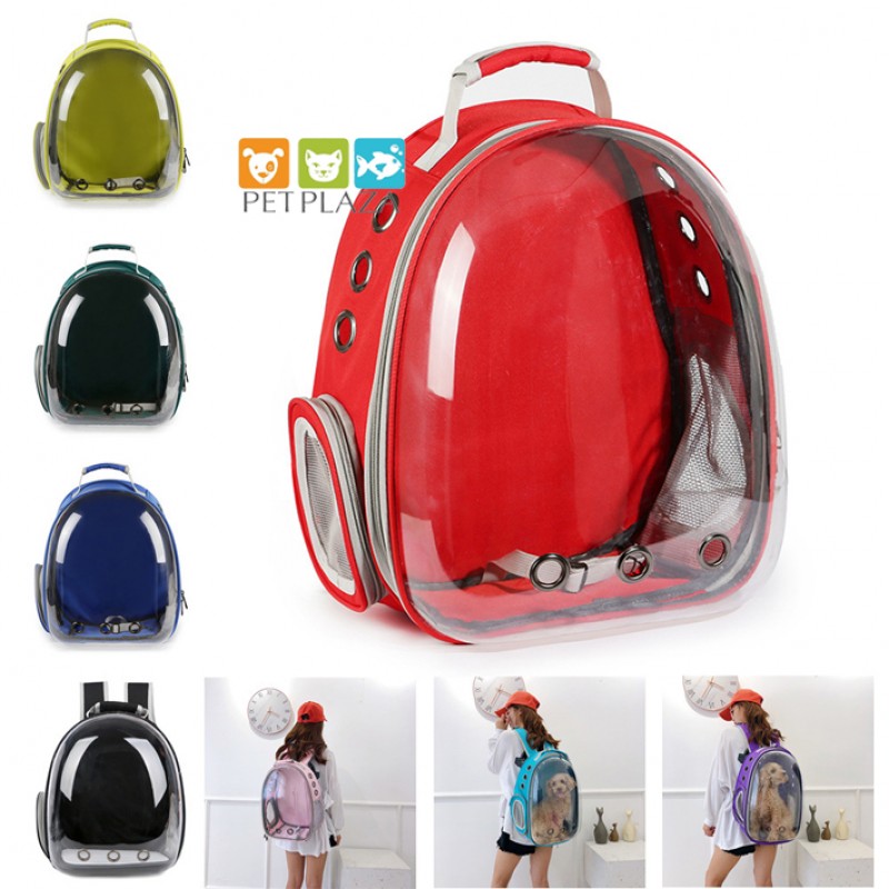 Balo mang thú cưng trong suốt