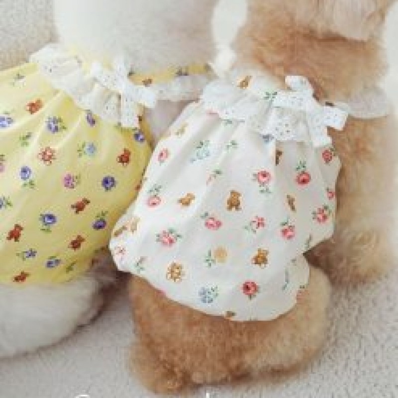 Váy ren Hàn Quốc cho chó mèo